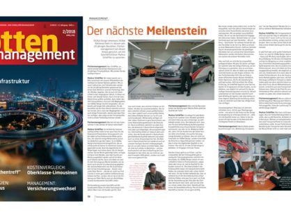 "Der nächste Meilenstein" - Flottenmanagement 2/2018