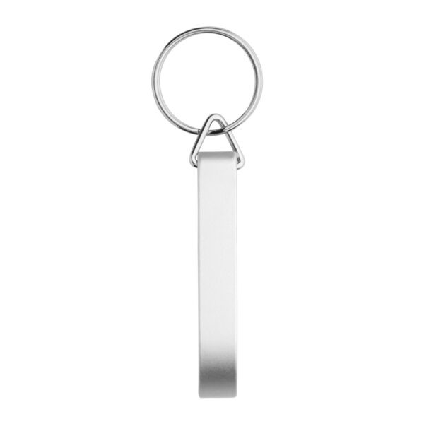 Schlüsselanhänger mit Flaschenöffner RE98-NARÓN silber